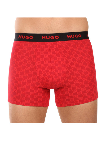 HUGO Комплект три - мъжки боксерки HUGO многоцветни