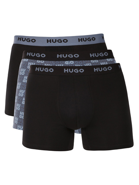 HUGO Комплект три - мъжки боксерки HUGO многоцветни