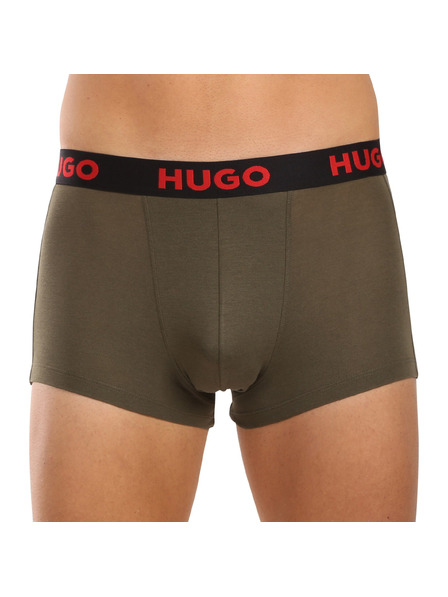 HUGO Комплект три - мъжки боксерки HUGO многоцветни