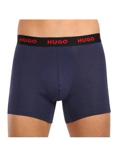 HUGO Комплект три - мъжки боксерки HUGO многоцветни