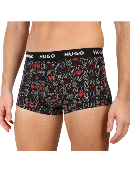 HUGO Комплект три - мъжки боксерки HUGO многоцветни