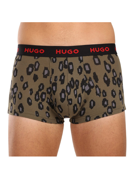 HUGO Комплект три - мъжки боксерки HUGO многоцветни