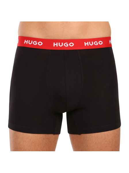 HUGO Комплект три - мъжки боксерки HUGO многоцветни