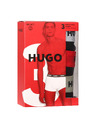 HUGO Комплект три - мъжки боксерки HUGO черни