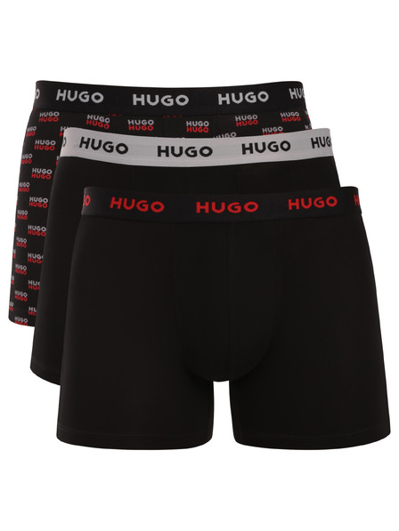 HUGO Комплект три - мъжки боксерки HUGO многоцветни