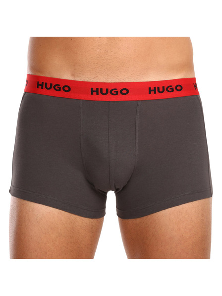 HUGO Комплект три - мъжки боксерки HUGO многоцветни