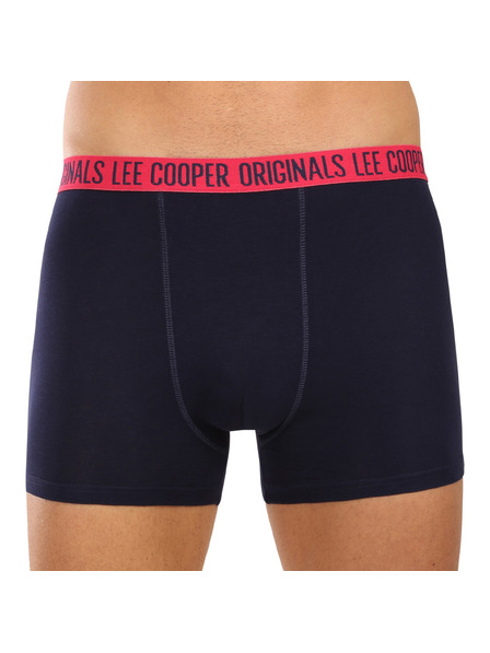 Lee Cooper Комплект седем - мъжки боксерки Lee Cooper тъмно сини