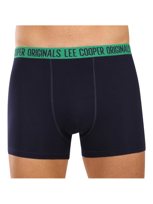 Lee Cooper Комплект седем - мъжки боксерки Lee Cooper тъмно сини