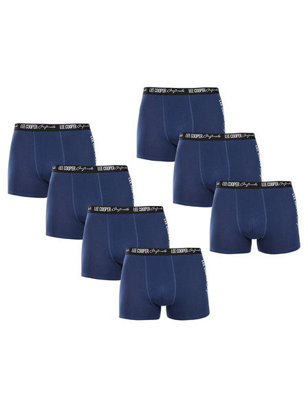 Lee Cooper Комплект седем - мъжки боксерки Lee Cooper сини