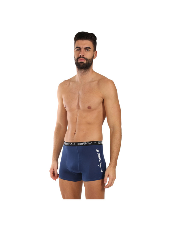 Lee Cooper Комплект седем - мъжки боксерки Lee Cooper сини