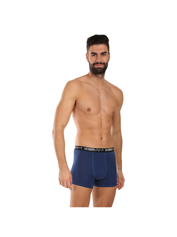 Lee Cooper Комплект седем - мъжки боксерки Lee Cooper сини