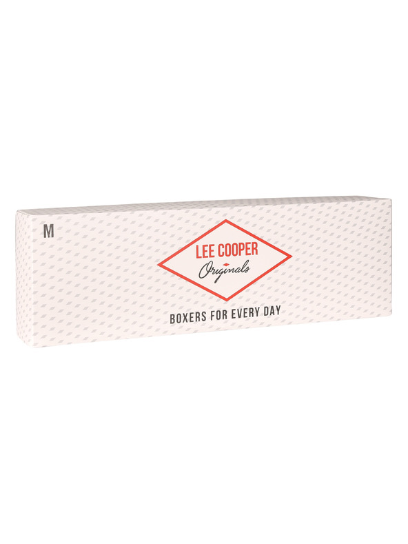 Lee Cooper Комплект седем - мъжки боксерки Lee Cooper сини