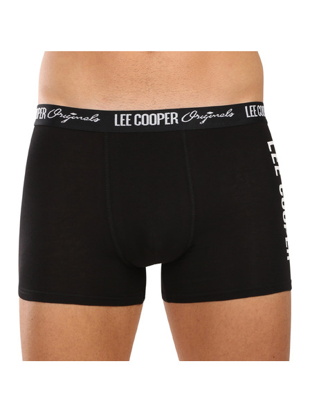 Lee Cooper Комплект седем - мъжки боксерки Lee Cooper черни