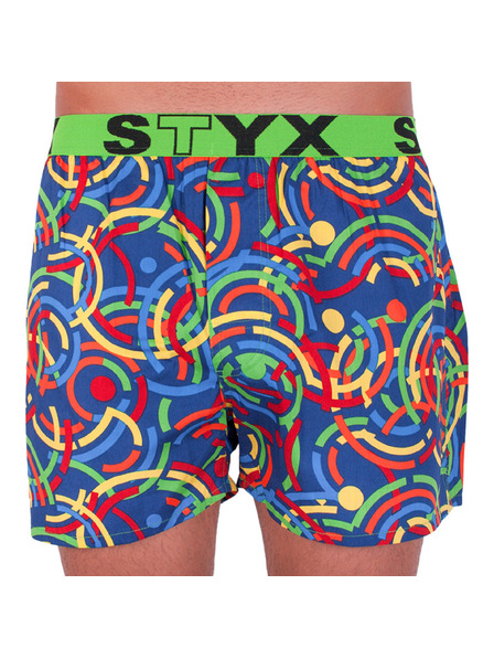 Styx Мъжки боксерки Styx art спортен еластик цветни