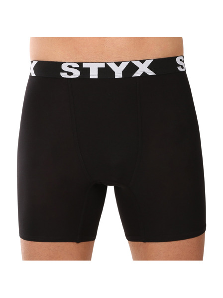 Styx Комплект от три - мъжки боксерки Styx дълги спортни еластични многоцветни