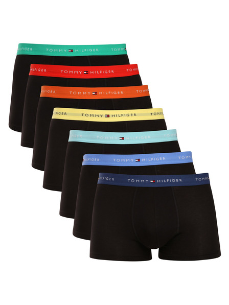 Tommy Hilfiger Комплект от седем - мъжки боксерки Tommy Hilfiger черни
