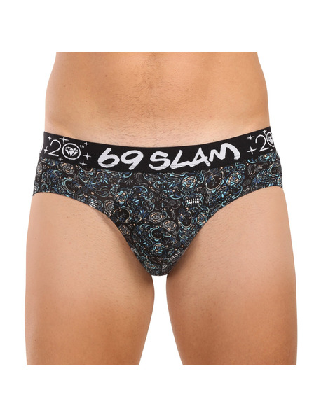 69slam Мъжки слипове 69SLAM Andreas hip bamboo SKULLER