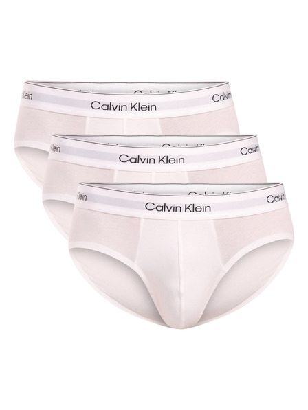 Calvin Klein Набор от три - мъжки боксерки Calvin Klein белі