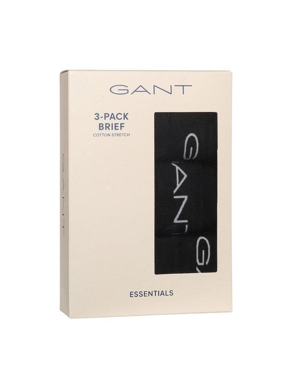 Gant Набор от три - мъжки боксерки Gant черни