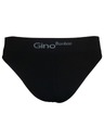 gino Мъжки безшевни боксерки Gino bamboo black
