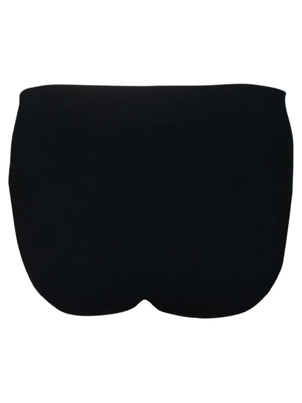 gino Мъжки безшевни боксерки Gino bamboo black