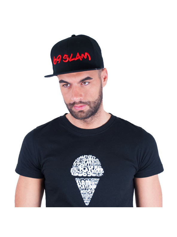 69slam Кепка 69SLAM логото - JP черна