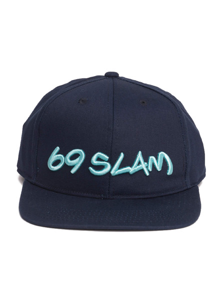 69slam Бейзболна шапка 69SLAM LOGO синя