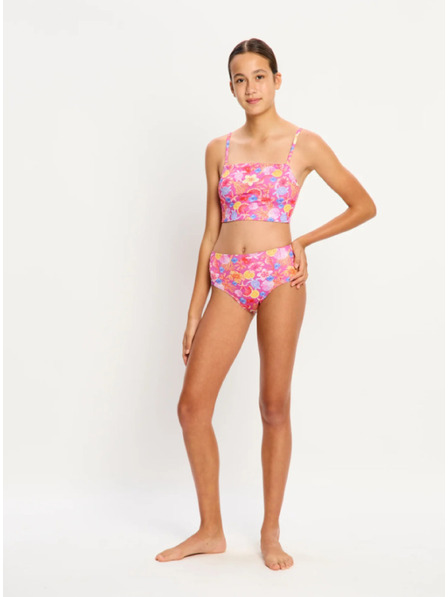 Modibodi Детски бански костюм Modibodi Marine Dream Teen Swimwear Tankini Top Tropicana Crush горна част