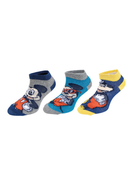 Trenýrkárna Комплект от три - детски чорапи Mickey многоцветни (38131/blue)