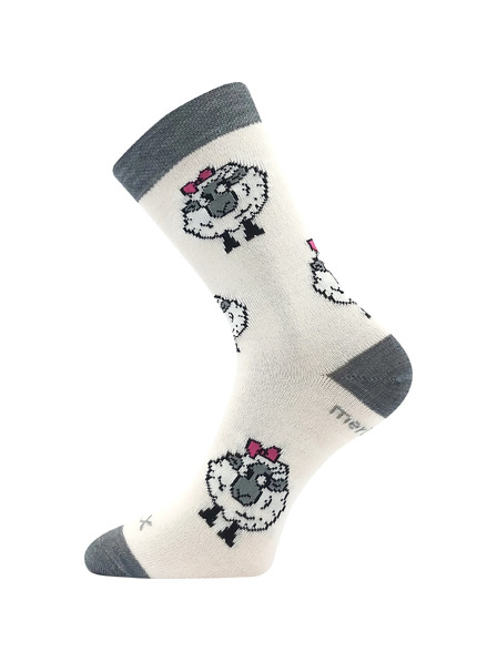 VoXX Детски чорапи Voxx merino бели (Vlněnka)