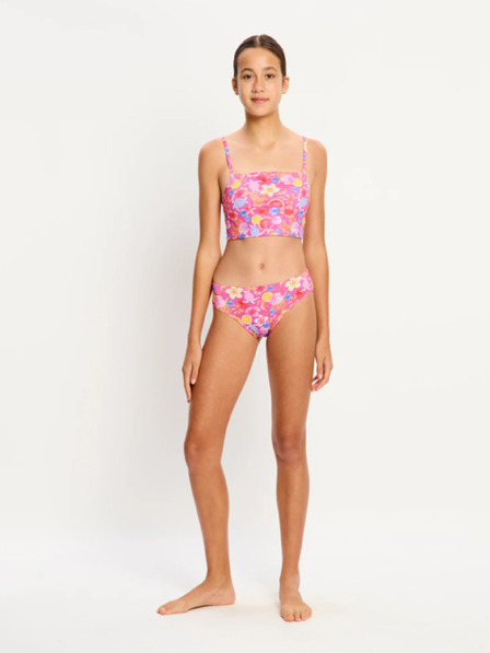 Modibodi Момичешки менструални бански костюм Modibodi Dream Teen Swimwear Bikini Brief Light Tropicana Crush долна част