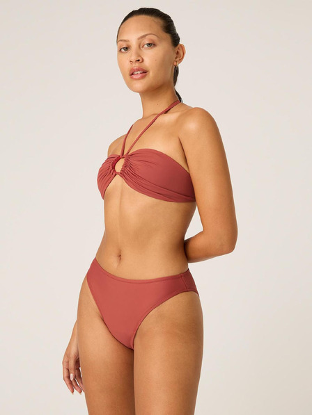 Modibodi Менструални бански костюм Modibodi High Hi-Leg Cheeky Sahara Red долна част