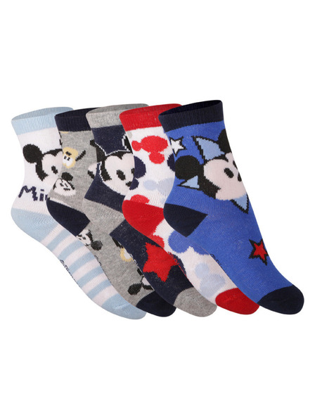 Cerdá Комплект от пет - детски чорапи Cerdá Mickey многоцветни