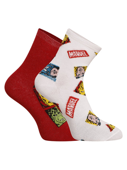 E plus M Комплект от два - детски чорапи E plus M Marvel многоцветни