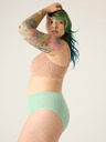Modibodi Менструални бикини Modibodi Basic Mid-Rise Brief Moderate-Heavy Sea Spray