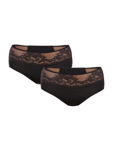 DORINA Комплект от два - Менструални бикини Dorina Eco Moon Lace Midi