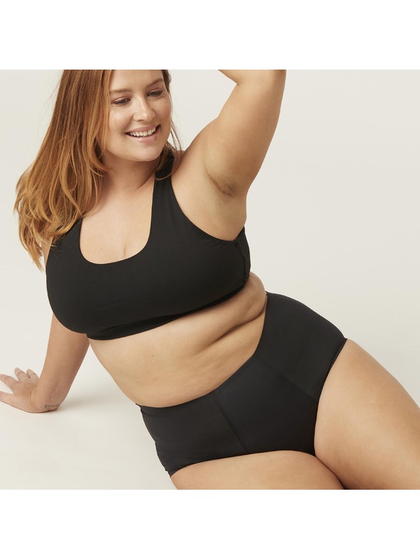 Modibodi Менструални бикини Modibodi Seamfree Full Brief Maxi