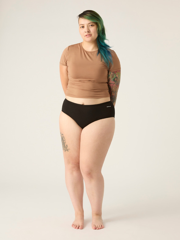 Modibodi Менструални бикини Modibodi Basic Mid-Rise Brief Moderate-Heavy