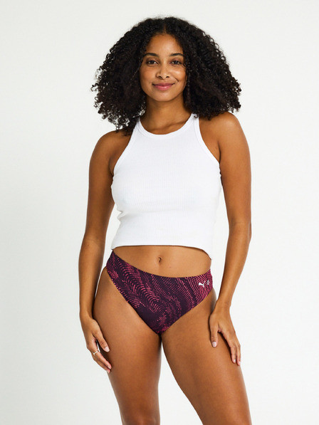 Modibodi Менструални бикини PUMA & Modibodi Seamfree Active Bikini Moderate-Heavy Flame Haze Pink