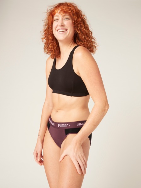 Modibodi Менструални бикини PUMA & Modibodi Active Brief Moderate-Heavy Grape