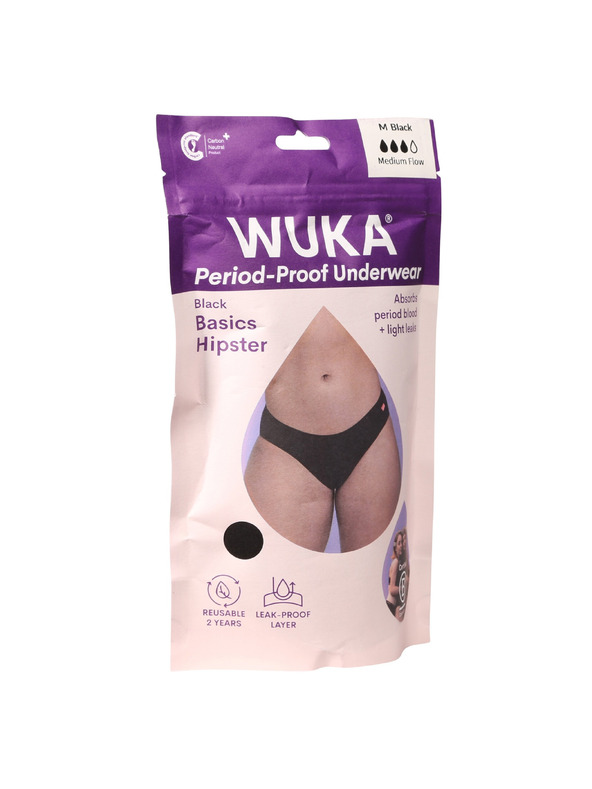 WUKA Менструални бикини WUKA Basics™ Hipster - Medium
