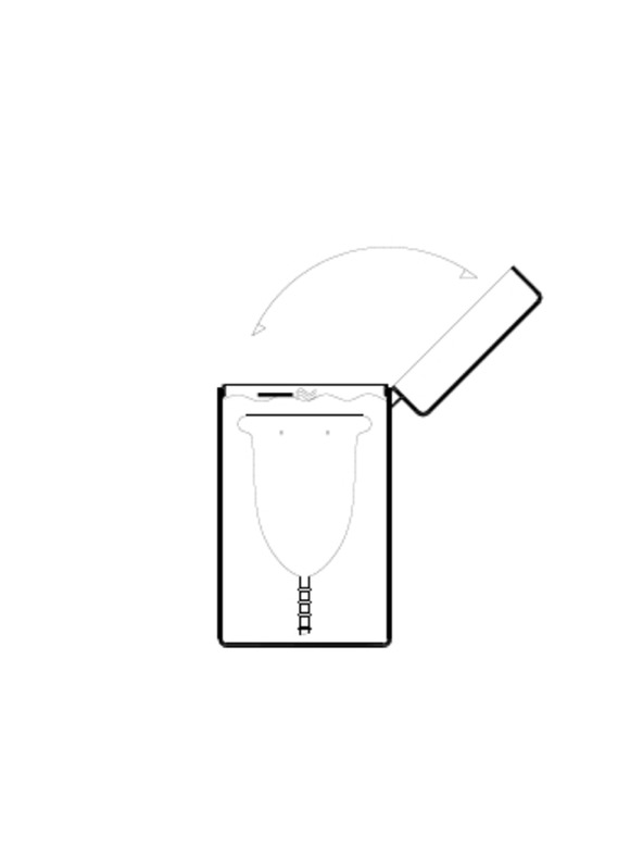 Claricup Менструална чаша Claricup Clear 2
