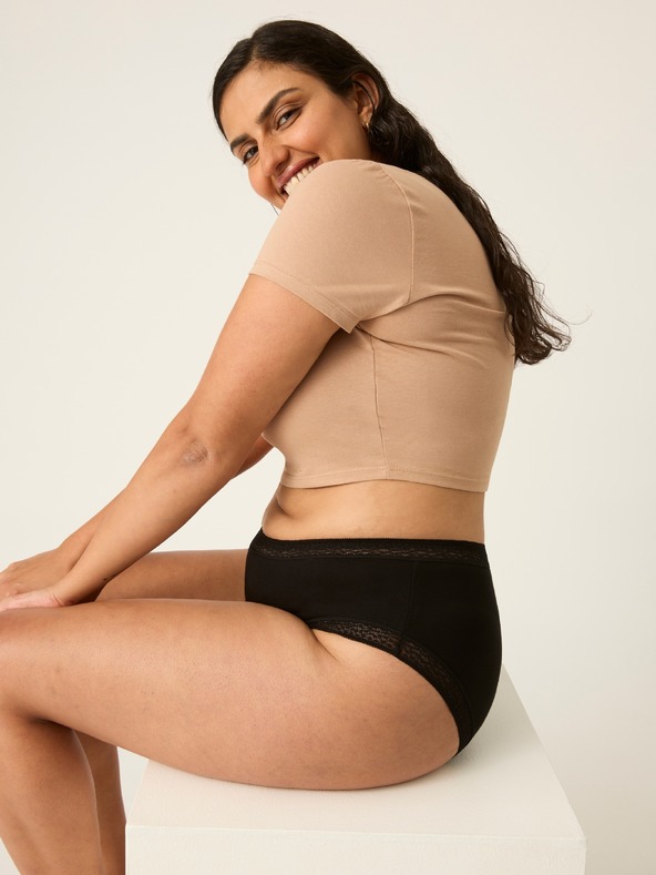 Modibodi Менструални бикини Modibodi Sensual Boyleg Light-Moderate