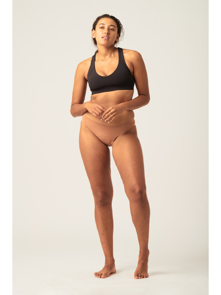 Modibodi Менструални бикини Modibodi Seamfree Bikini Moderate-Heavy Cinnamon