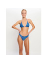 Modibodi Бански Modibodi Tidal Triangle Bikini Top Python Blue горен дял