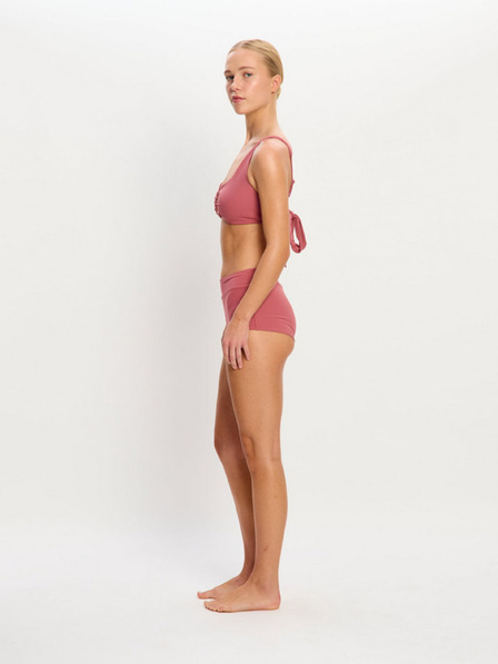 Modibodi Бански Modibodi Molokai Plunge Tie Back Top Mauve горен дял