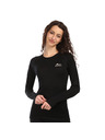 HUSKY Дамска термична тениска HUSKY MEROW merino черна