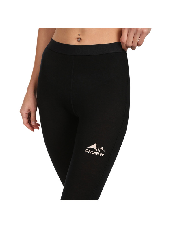 HUSKY Дамски термични долни части HUSKY MEREA merino черни