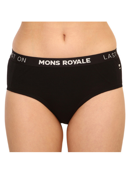 Mons Royale Дамски бикини Mons Royale merino черни