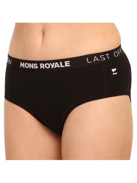 Mons Royale Дамски бикини Mons Royale merino черни